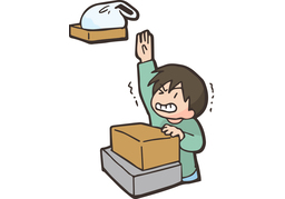 reach forのイラスト